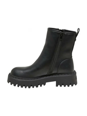 Foto van product Enkellaarsjes met plateauzool Buffalo zwart