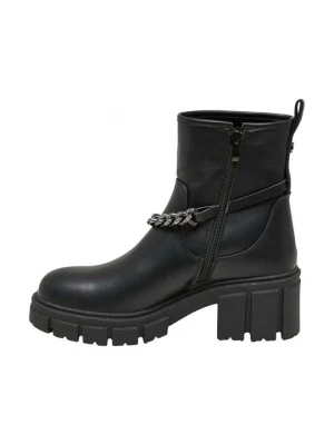 Foto van product Enkellaarsjes met plateauzool Buffalo zwart