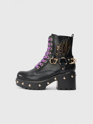 Foto van product Enkellaarsjes met plateauzool Koi Footwear zwart