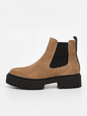 Foto van product Enkellaarsjes met plateauzool Steve Madden beżowy