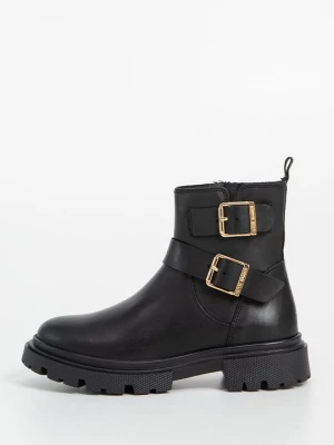 Foto van product Enkellaarsjes met plateauzool Steve Madden zwart