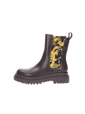 Foto van product Enkellaarsjes met plateauzool Versace Jeans Couture bruin