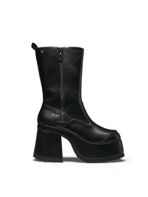 Foto van product Enkellaarsjes met sleehak Koi Footwear zwart