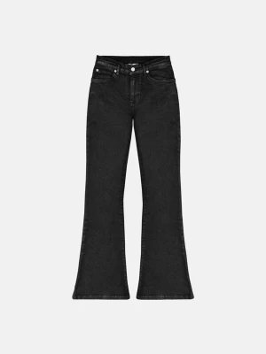 Foto van product ENRAGE Jeans 'FLARED' black denim