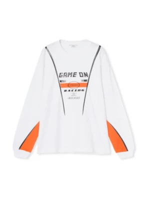 Foto van product Envii Shirt oranje / zwart / wit