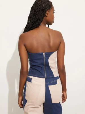 Foto van product Envii Top 'Kulla' sand / navy