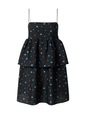 Foto van product Envii Zomerjurk lichtblauw / zwart / wit