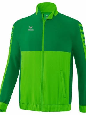 Foto van product ERIMA Sportjas 'Six Wings' zilvergrijs / groen