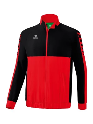 Foto van product ERIMA Sportjas 'Six Wings' zilvergrijs / rood / zwart