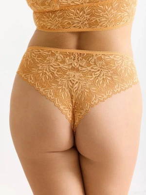 Foto van product Erlich Textil String 'Iconic Lace' abrikoos