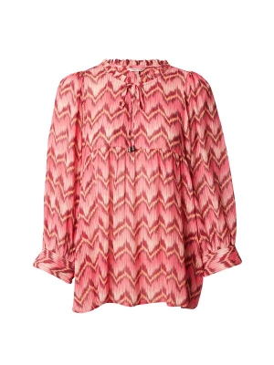 Foto van product Esqualo Blouse perzik / bourgogne / watermeloen rood / wit