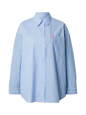 Foto van product Essentiel Antwerp Blouse 'JOLIVIA' lichtblauw / donkerblauw / wit