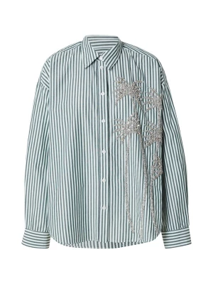 Foto van product Essentiel Antwerp Blouse 'KASPER' groen / zwart / wit