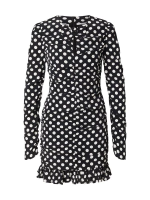 Foto van product Essentiel Antwerp Jurk 'JAST RUCHED' zwart / wit
