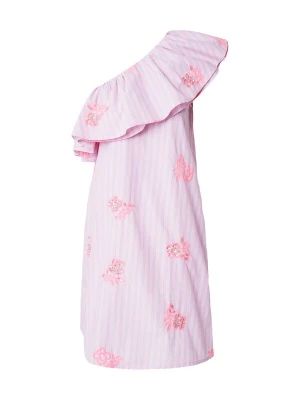 Foto van product Essentiel Antwerp Jurk 'Jusjus' mintgroen / rosé / lichtroze