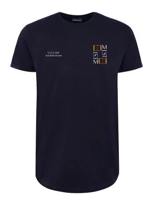 Foto van product ESTEEM Shirt antraciet / oranje / wit