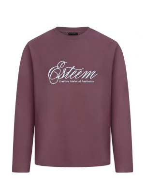 Foto van product ESTEEM Shirt mauve / wit