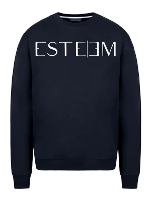 Foto van product ESTEEM Sweatshirt antraciet / wit