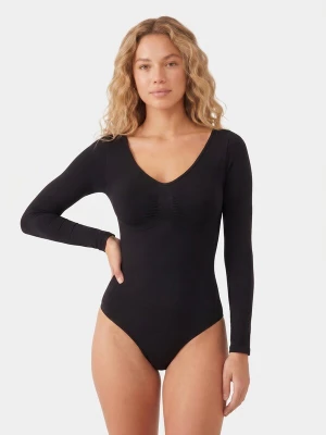 Foto van product ESTRELL Shapingbody 'Sculpting Shapewear Thong Body – Longsleeve' zwart