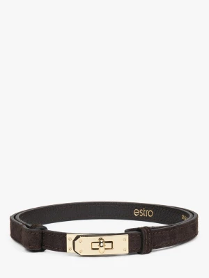 Foto van product Estro Riem '199' donkerbruin