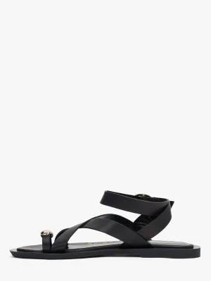 Foto van product Estro Sandalen met riem '11-10-80' zwart
