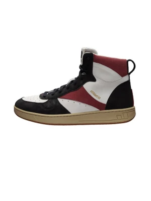 Foto van product Ethletic Sneakers hoog 'Carl' donkerrood / zwart / wit