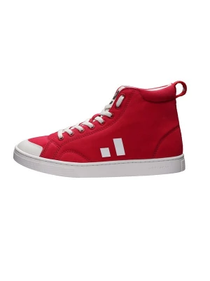 Foto van product Ethletic Sneakers hoog rood / wit