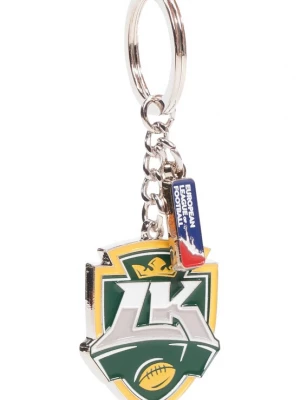 Foto van product European League of Football Sleutelhanger 'Leipzig Kings' blauw / geel / donkergroen / zilver