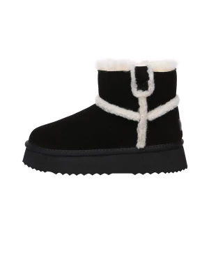 Foto van product Everau Boots 'Barren' zwart / wolwit