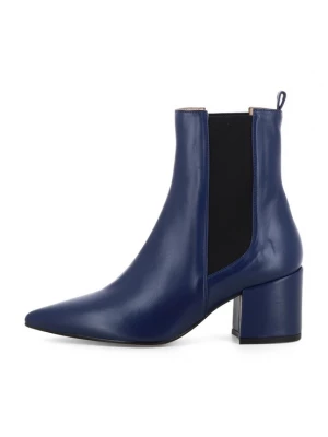 Foto van product EVITA Enkellaarsjes 'DARIANA' donkerblauw