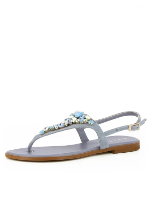 Foto van product EVITA Teenslipper 'OLIMPIA' lichtblauw