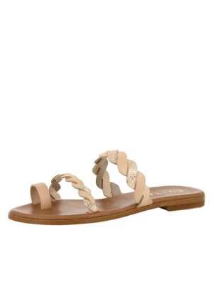 Foto van product EVITA Teenslipper 'Olimpia' nude / zilver