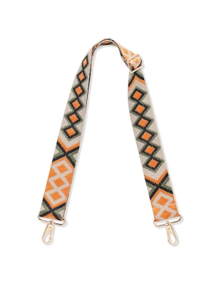 Foto van product Expatrié Accessoires voor tassen 'Jeanne' beige / riet / oranje / zwart