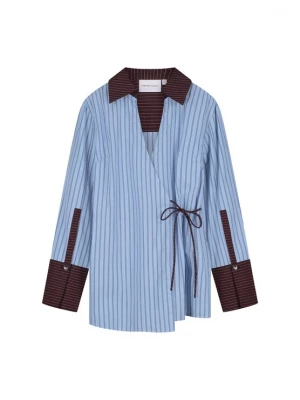 Foto van product Fabienne Chapot Blouse blauw / bruin