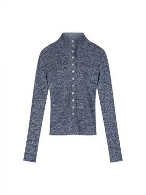 Foto van product Fabienne Chapot Gebreid vest blauw