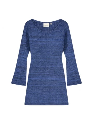 Foto van product Fabienne Chapot Gebreide jurk blauw / zwart