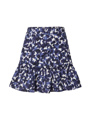 Foto van product Fabienne Chapot Rok 'Tilly' nachtblauw / donkerblauw / wit