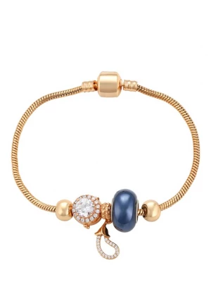 Foto van product faina Armband enziaan / goud / transparant