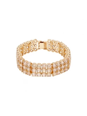 Foto van product faina Armband rose-goud / transparant