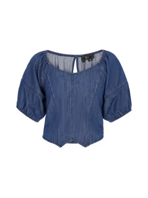Foto van product faina Blouse blauw denim
