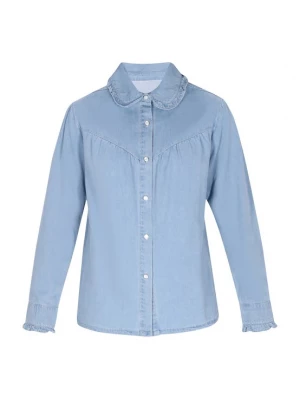 Foto van product NALLY Blouse blauw denim