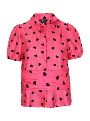 Foto van product faina Blouse 'Fashion Look' lichtroze / zwart