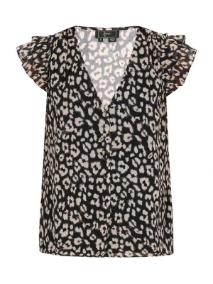 Foto van product faina Blouse 'Fashion Look' taupe / zwart