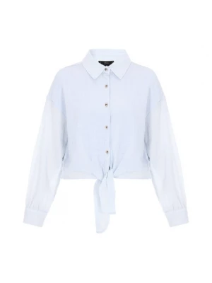 Foto van product faina Blouse 'Festive' lichtblauw