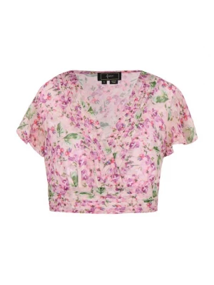Foto van product faina Blouse groen / lila / pink