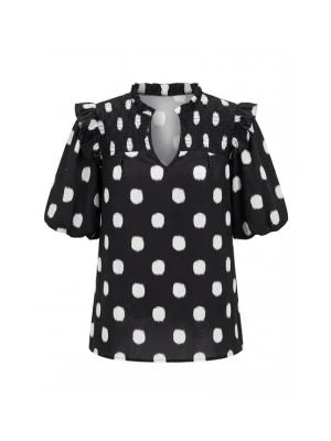 Foto van product faina Blouse zwart / wit