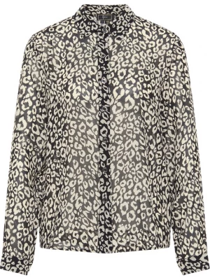 Foto van product faina Blouse zwart / wolwit