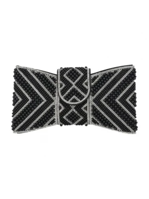 Foto van product faina Clutch zwart / zilver