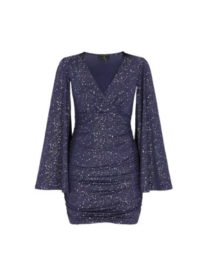 Foto van product faina Cocktailjurk navy / wit