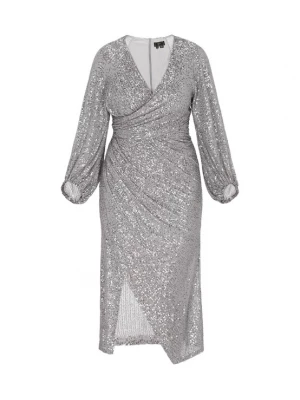 Foto van product faina Cocktailjurk zilver